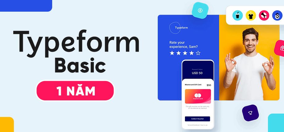 Typeform Basic 1 năm - Tài khoản | Divine Shop