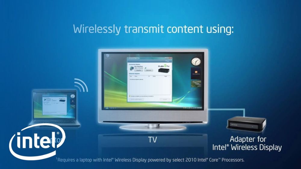 Cách kết nối laptop với tivi qua Wifi Display